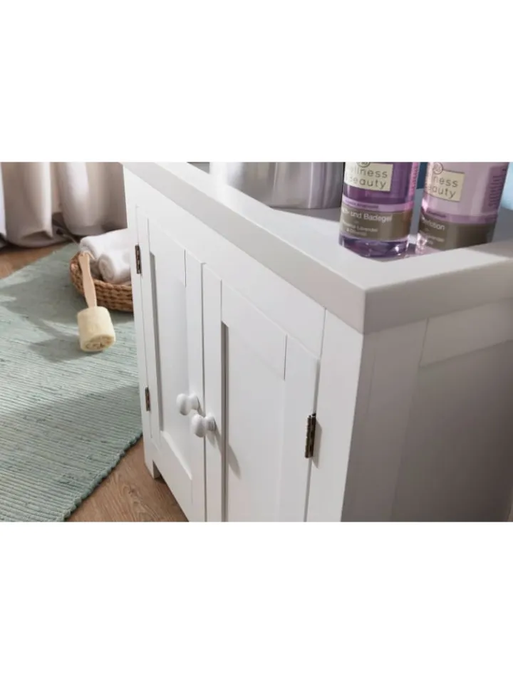 KADIMA DESIGN Badmöbel<Design Waschbeckenunterschrank WL1.350 Badunterschrank mit 2 Türen