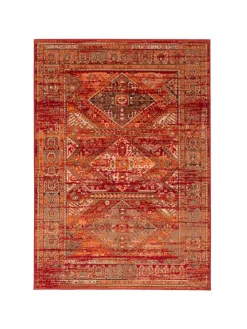 Pergamon Teppiche & Fußmatten<Designer Teppich Pop-Vintage Orient Bordüre in Terracotta