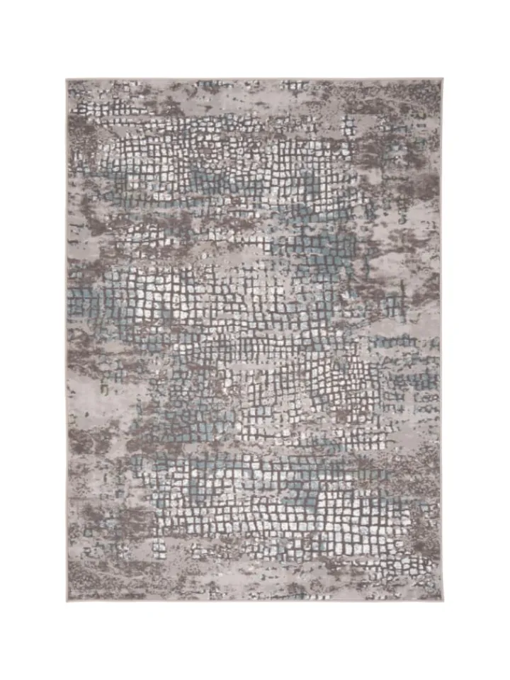 Pergamon Teppiche & Fußmatten<Designer Teppich Tawira Vintage in Silber Blau