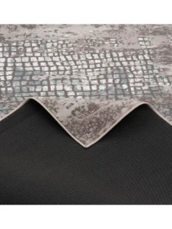 Pergamon Teppiche & Fußmatten<Designer Teppich Tawira Vintage in Silber Blau