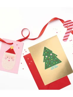 folia PAPER Kreativbedarf & Do-It-Yourself<Diamond Painting Set "CHRISTMAS" in Bunt