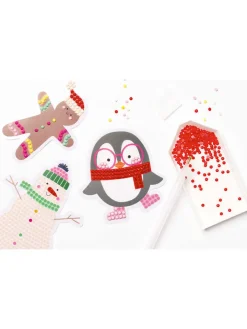 folia PAPER Kreativbedarf & Do-It-Yourself<Diamond Painting Set "CHRISTMAS" in Bunt
