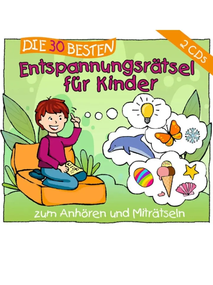Universal Music Hörbücher<Die 30 besten Entspannungsrätsel für Kinder, 2 Audio-CD