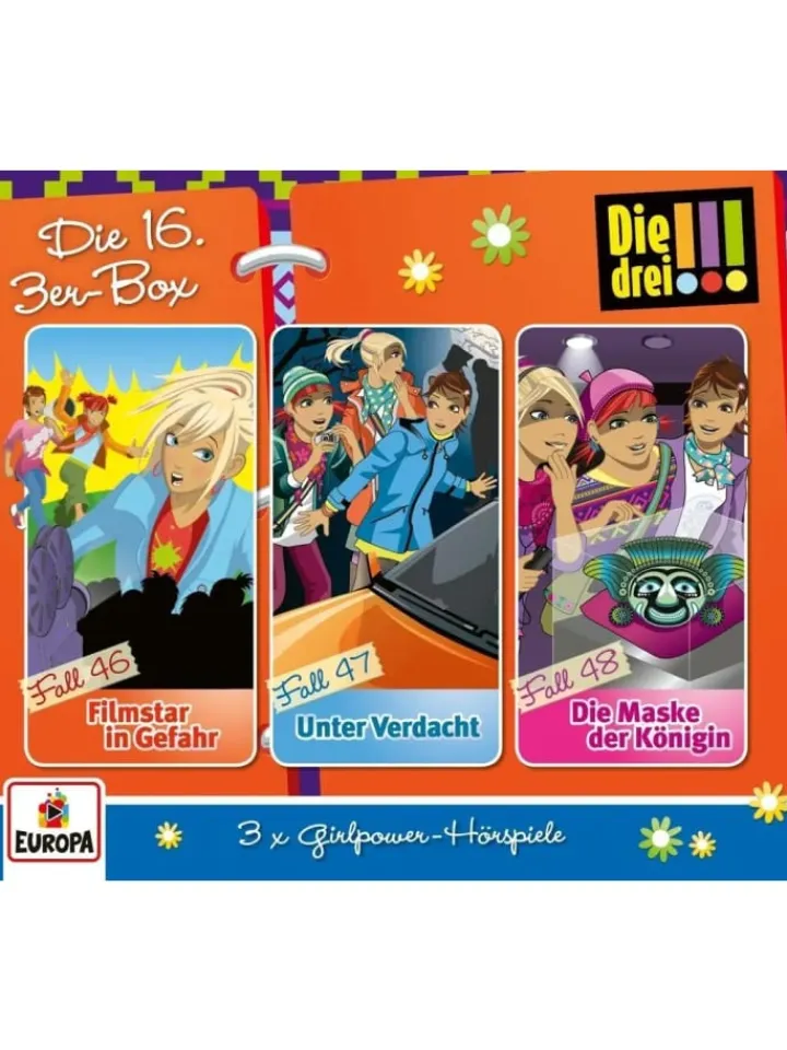 United Soft Media Hörbücher<Die drei !!! 3er Box - Folgen 46-48 (3 Audio-CDs)
