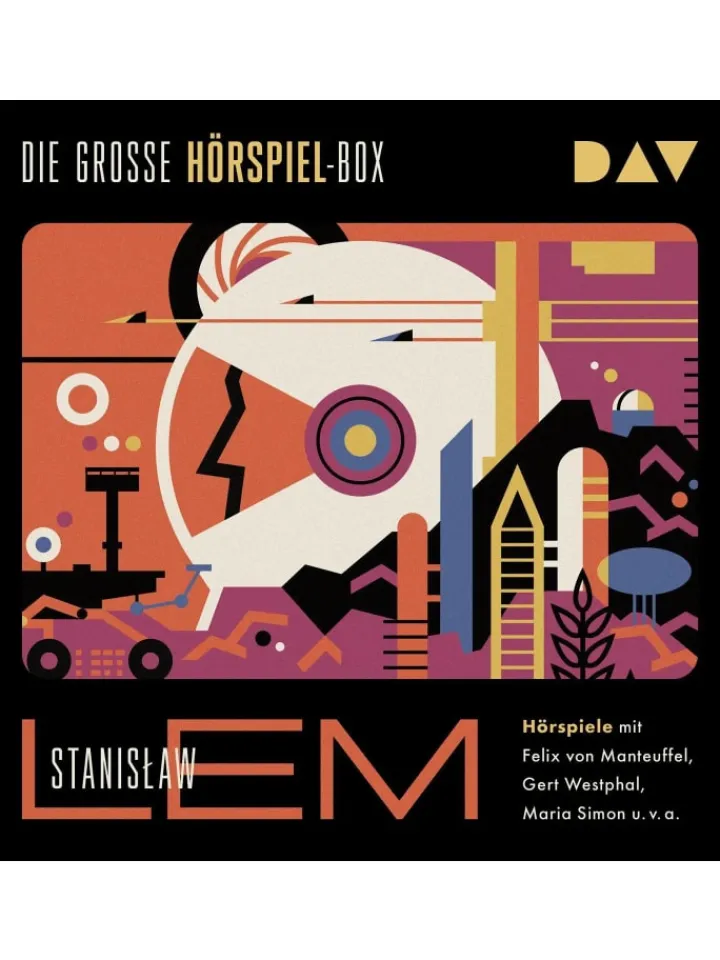 Der Audio Verlag Hörbücher<Die große Hörspiel-Box | Hörspiele mit Gert Westphal, Felix von Manteuffel,...