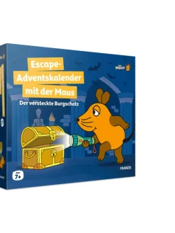 FRANZIS Adventskalender<Die Maus Escape-Adventskalender mit der Maus - ab 7 Jahren