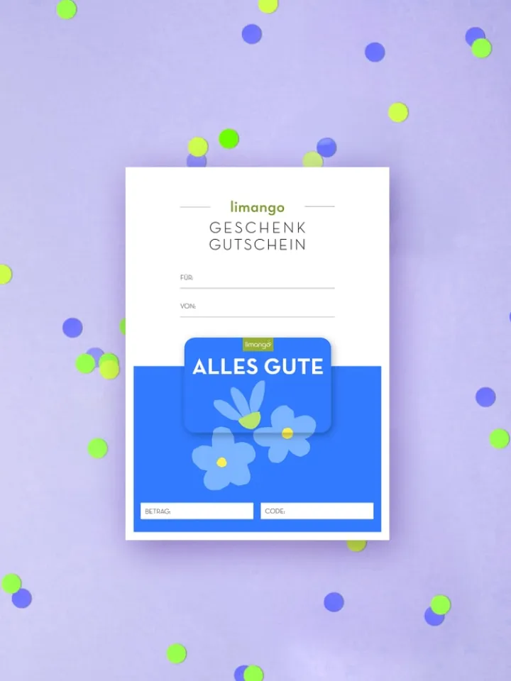 limango Sonstige Gutscheine|Geschenkgutscheine<Digitale Geschenkkarte/Geschenkgutschein – Motiv: Alles Gute