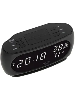 Adler Klima & Haushalt<Digitale Uhr in Schwarz