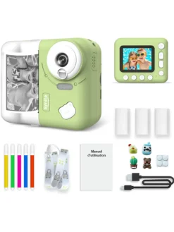 Techkidz Foto & Video<Digitalkamera mit Sofortdruck "Instakid" in Grün - ab 6 Jahren