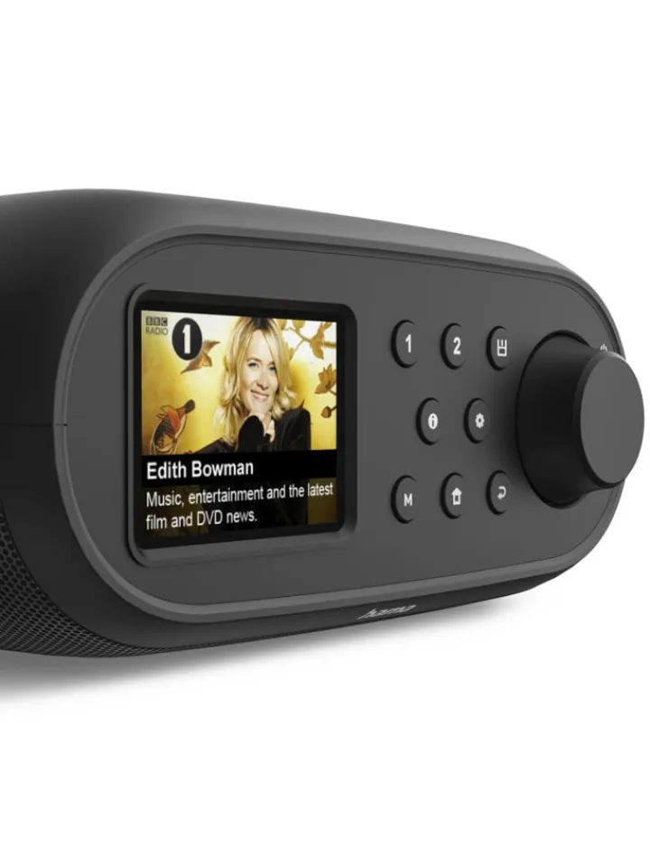 Hama Tv & Audio<DIR400, DAB+/Internetradio/ Bluetooth® in Schwarz