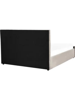 Beliani Betten & Matratzen<Doppelbett AMIENS in Beige - (W) 171 x (H) 109 x (L) 217 cm