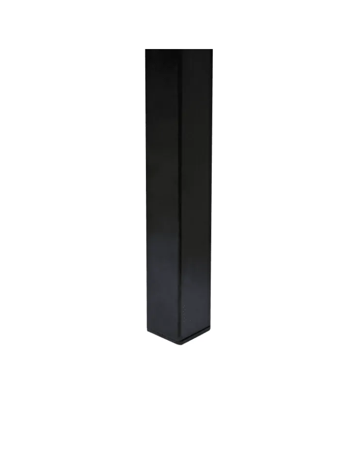 Beliani Betten & Matratzen<Doppelbett AVANTON in Schwarz/Braun - (W) 165 x (H) 90 x (L) 208 cm