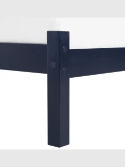 Beliani Betten & Matratzen<Doppelbett FLORAC in Blau - (W) 147 x (H) 70 x (L) 208 cm