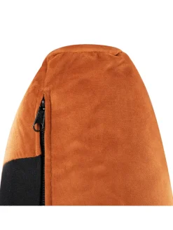 Beliani Betten & Matratzen<Doppelbett MELLE in Orange/Schwarz - (W) 156 x (H) 95 x (L) 233 cm