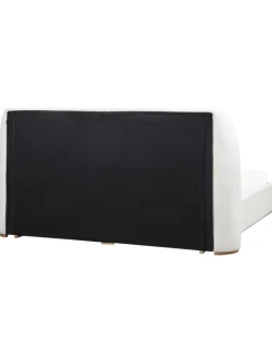 Beliani Betten & Matratzen<Doppelbett MONESTIER in Weiß - (W) 224 x (H) 115 x (L) 220 cm