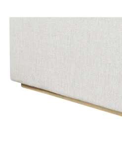 Beliani Betten & Matratzen<Doppelbett MONESTIER in Weiß - (W) 224 x (H) 115 x (L) 220 cm