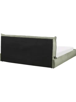 Beliani Betten & Matratzen<Doppelbett VINAY in Grün - (W) 196 x (H) 90 x (L) 233 cm