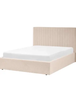 Beliani Betten & Matratzen<Doppelbett VION in Beige - (W) 157 x (H) 110 x (L) 216 cm