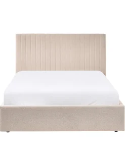 Beliani Betten & Matratzen<Doppelbett VION in Beige - (W) 157 x (H) 110 x (L) 216 cm