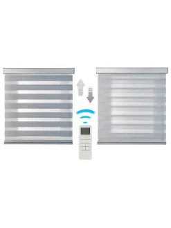 Selecta Stor Gardinen, Jalousien & Rollos<Doppelrollo in Silber