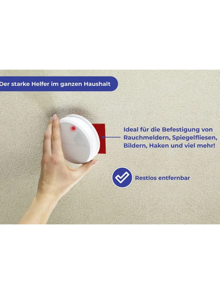 Maximex Weitere Haushaltshelfer<Doppelseitiges Klebeband in Rot - (L)150 x (B)2 cm