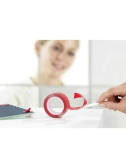Maximex Weitere Haushaltshelfer<Doppelseitiges Klebeband in Rot - (L)150 x (B)2 cm