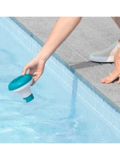 Bestway Gartenspielzeug<Dosierschwimmer in Petrol - Ø 12,5 cm
