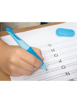 STABILO Büro- & Schulbedarf<Druckbleistift "Easy ergo" - Rechtshänder - in Rot/ Orange