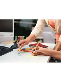 STABILO Büro- & Schulbedarf<Druck-Kugelschreiber " pointball" - 6 Stück