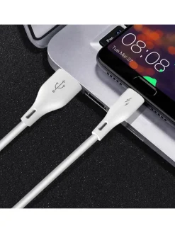 Wisam® Tablets, Konsolen & Elektronisches Spielzeug<Dudao USB/Lightning Kabel 3A 1m – Weiß