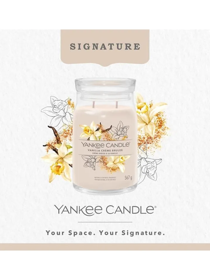 Yankee Candle Kerzen, Vasen & Mehr<Duftkerze - Vanilla Creme Brulee - 567 g