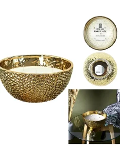 Rétro Chic Kerzen, Vasen & Mehr<Duftkerze in Gold - 1.420 g