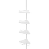 Songmics Badaccessoires<Duschablage in Weiß - 85-305 cm