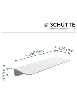 Schütte Badaccessoires<Duschablage in Weiß - (L)35 x (B)5 cm