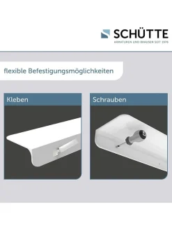 Schütte Badaccessoires<Duschablage in Weiß - (L)35 x (B)5 cm