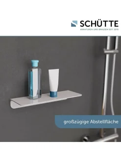Schütte Badaccessoires<Duschablage in Weiß - (L)35 x (B)5 cm
