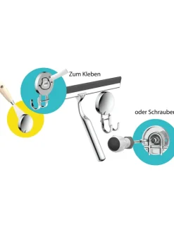 Schütte Badaccessoires<Duschabzieher in Chrom - (B)25 cm