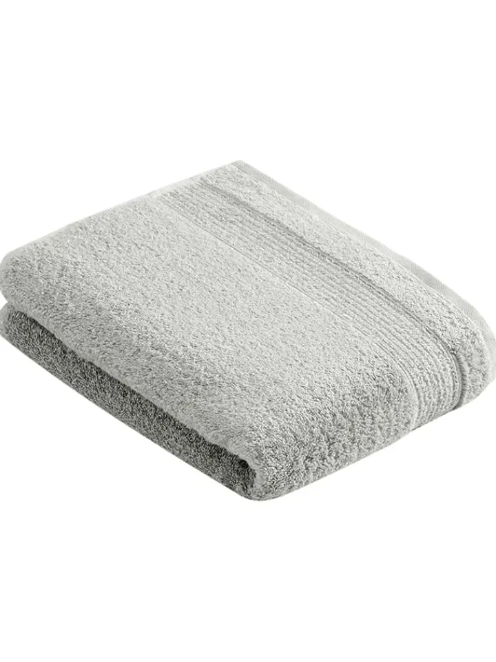 Vossen Badtextilien|Badtextilien<Duschtuch "Balance" in Grau