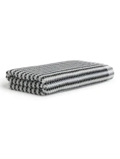 Möve Badtextilien<Duschtuch Bliss in silver/black