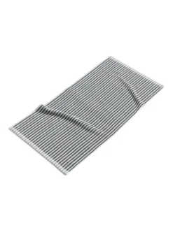 Möve Badtextilien<Duschtuch Bliss in silver/black