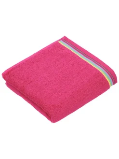 Vossen Badtextilien|Badtextilien<Duschtuch "Soley" in Pink