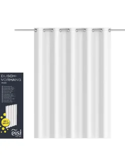Schütte Gardinen, Jalousien & Rollos<Duschvorhang in Weiß - (B)180 x (H)200 cm