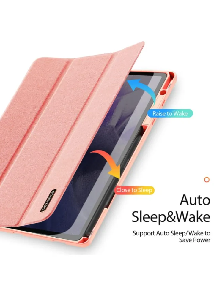 COFI 1453 Smartphones & Zubehör<Dux Ducis Domo Hartschale mit Smart Sleep und integrierter Standfunkti in Rosa