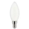 Licht-Erlebnisse Leuchtmittel<E14 LED-Leuchtmittel in Warmweiß EEK E A bis G Ø 3.5 cm in Matt Opalweiß