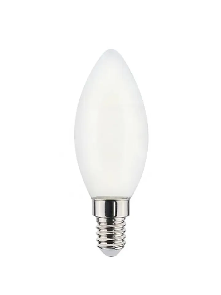 Licht-Erlebnisse Leuchtmittel<E14 LED-Leuchtmittel in Warmweiß EEK E A bis G Ø 3.5 cm in Matt Opalweiß