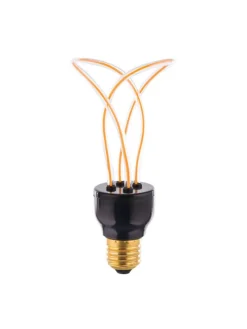 Licht-Erlebnisse Leuchtmittel<E27 LED-Leuchtmittel in Warmweiß EEK G A bis G Ø 7.5 cm in Gold