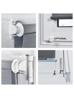 Selecta Stor Gardinen, Jalousien & Rollos<Easyfix-Doppelrollo in Grau
