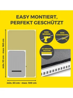 EASYmaxx Weitere Haushaltshelfer<Insect Protect Teleskop-Insektenschutzgitter für Dachfenster