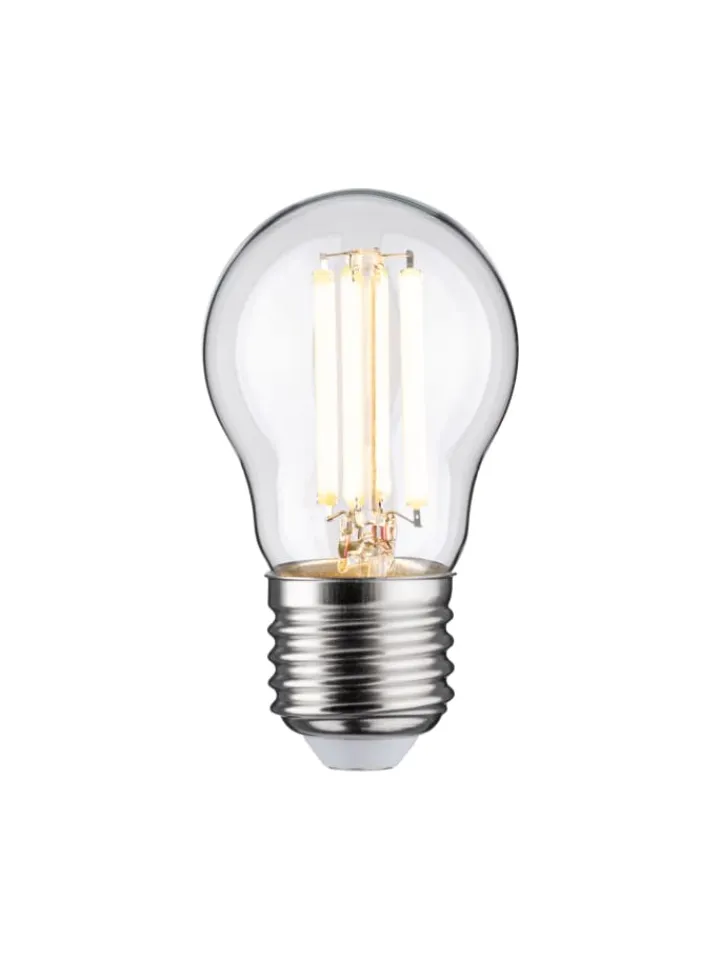 paulmann Leuchtmittel<Eco-Line Filament 230V LED Tropfen E27 1er-Set 80 mm 525lm 2,5W 3000K Klar A