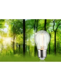 paulmann Leuchtmittel<Eco-Line Filament 230V LED Tropfen E27 1er-Set 80 mm 525lm 2,5W 3000K Klar A